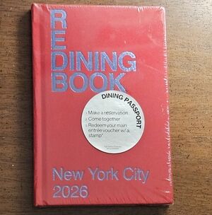 Red Dining Book - New York City 2026